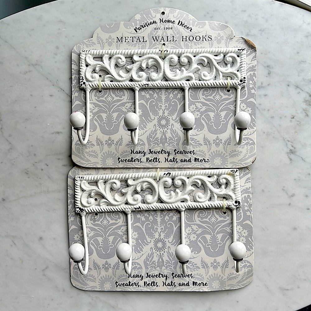 Farmhouse Scrolled Wall Hook Parisian home Decor